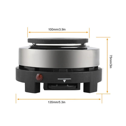 Portable 500W Electric Mini Stove Hot Plate Multifunction Home Heater