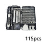 115 in 1 Multifunctional Screwdriver Set Electronic Repair Tools for Computer Phone and Household Use Insulation Screwdriver Kit