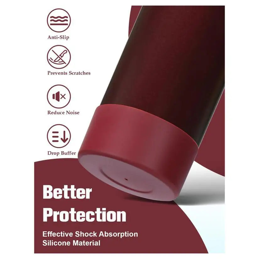 19/20oz 24oz Owala Water Bottle Silicone Bottom Cover 24oz 32oz Suitable For Freesip Stainless Steel