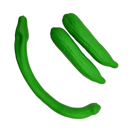 Soft Squishy Toy Cute Fruits Vegetable Squeeze Toys Eggplant Carrot Cucumber Watermelon Simulation Fidget Toy Anxiety Relief Toy