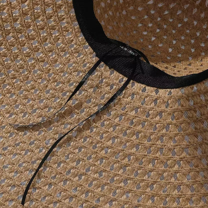 70cm Oversized  Wide Brim Sun Hat Travel  Large UV Protection Beach Straw Hats Women's Summer Floppy Foldable Chapeaux Wholesale
