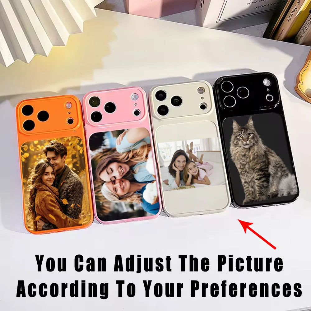 Custom Case For iPhone 16Plus 15Plus 14Plus 17 16 15 14 13 12 Pro Max A Gift For The Family Customized Your Photo