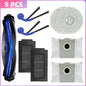 Parts For Ecovacs Deebot T30C / T30C OMNI Parts Main Roller Side Brush Filter Mop Cloth Dust Bag