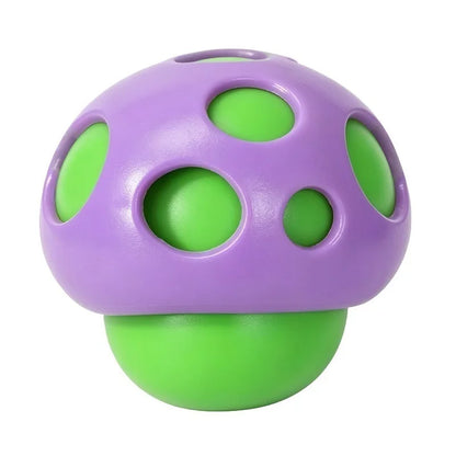 Schylling Groovy Needoh Mushroom Squishy Toy Soft Dough Squeeze Ball Tactile Sensory Fidget Toy Stress Relief Decompression Vent