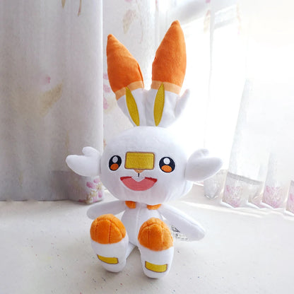Newest Pokemon Collection Plush Kawaii Pikauchu Scorbunny Sprigatito Gengar Stuffed Doll  Charizard Lapras Xmas Toys gifts