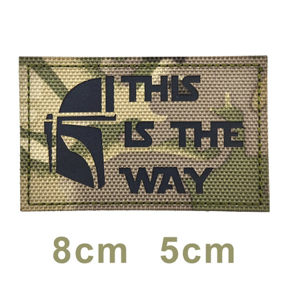 Cross Skull Finger Skeleton Tactical Clothes Vest Backpack Templar Knight Ride Bounty of Hunter Ranger Tags Magic Patch