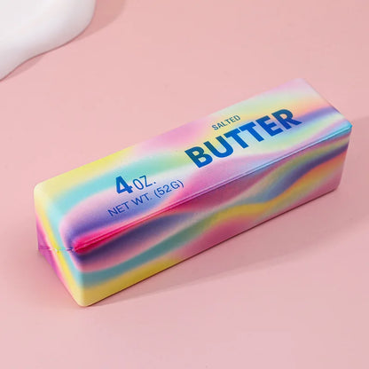 Squishy Soft Colorful Butter Squishy Fidget Toys Slow Rising Squeeze Vent Toy Squish Anti-Stress Autism Sensory Toy Gift Idea