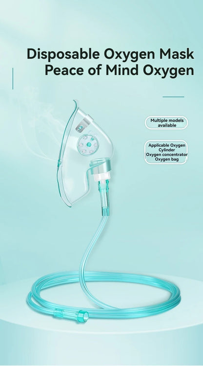 Oxygen Mask Oxygen Concentrator Full Face Mask For Adults Children Oxygen Concentrator Accessories Oxygen Concentrator Mask