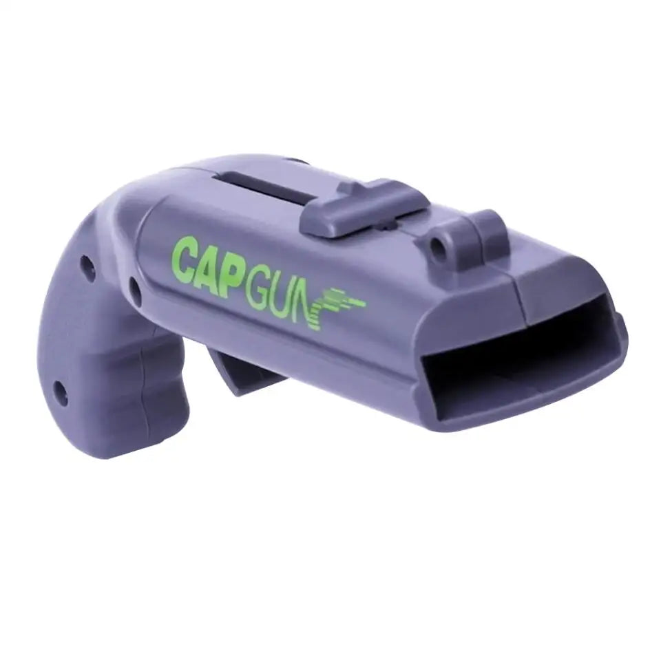 Creative Beer Bottle Opener Spring Cap Catapult Launcher Gun Shape Bar Tool Drink Opening Shooter Can Opener Kitchen Gadget Tool