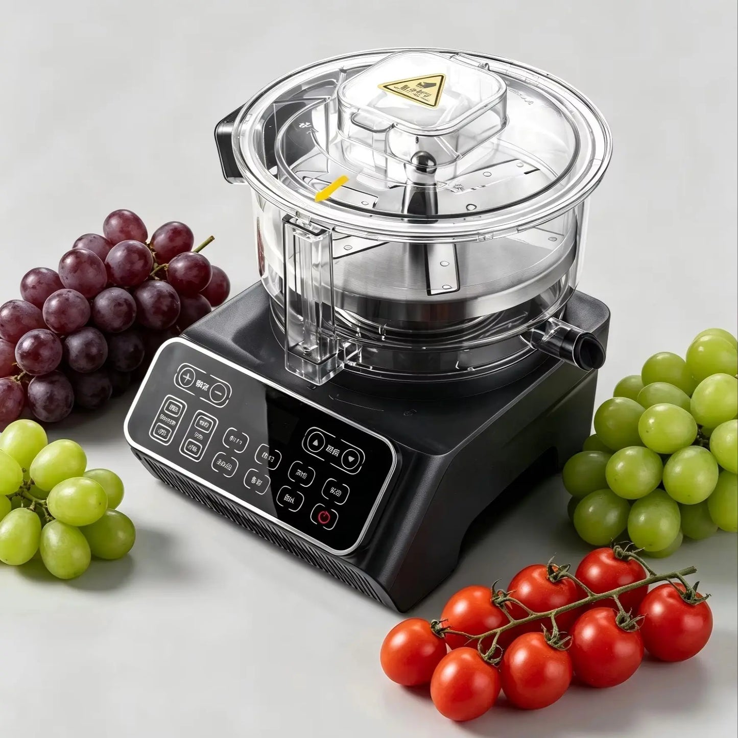 Digital Electric Fruit Peeler Machine 210mm Cutter Diameter Automatic Fruit Skin Peeling Machine For Home Cafe Use
