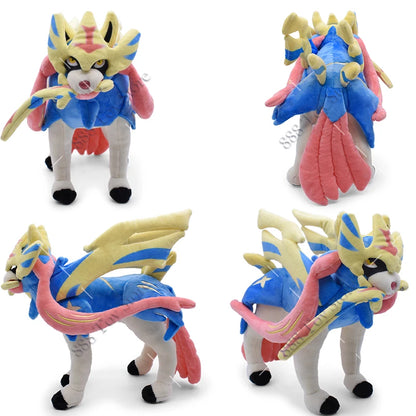 Hot Sale Pokemon Plush Toy Mega Rayquaza Gyarados Dragonair Mimikyu Lucario Horsea Charizard Soft Stuffed Peluche Kids Xmas Gift