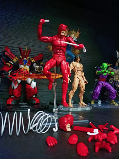 Ct Toys Daredevil Black 999 Red Mafex 223 Figure Comic Version Anime Action Figure Figurine Statue Model Toys gifts