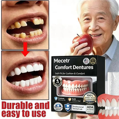 Adult Adjustable Dentures Teeth Set Fake Teeth Portable Wholesale Full Mouth Denture Sample Models and Elderly Full Mouth
