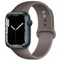 Silicone Band For Apple Watch straps 49mm 40mm 44 mm 45mm 46mm 42mm 41mm 38mm sports bracelet iWatch series 10 9 8 3 SE ultra 2
