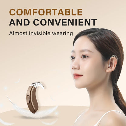 Acosound 64-channel Bluetooth hearing aid, audiogram programmable, high power, for moderate to severe hearing loss and deafness