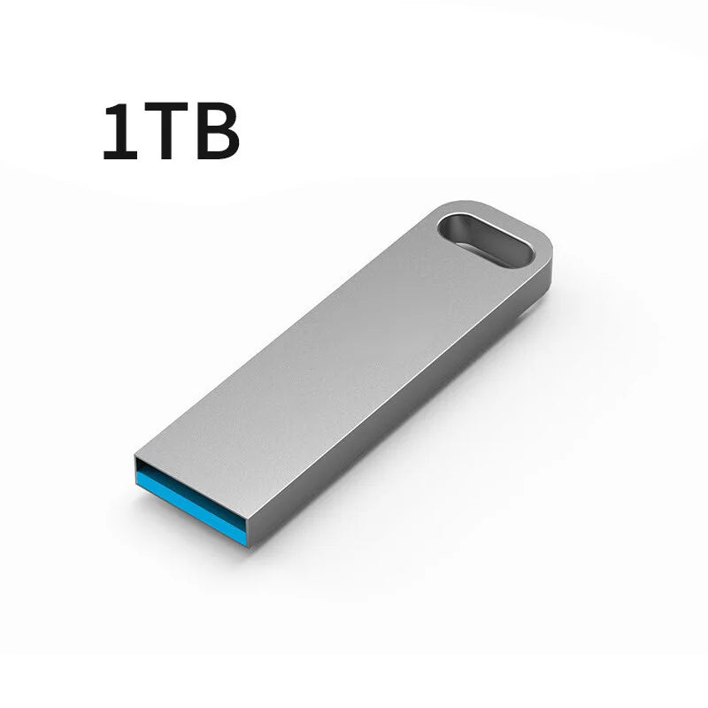 Lenovo Metal USB Adapter Flash Drive USB 3.0 128GB 256GB 512GB High Speed Metal Mini U Disk Pendrive 1TB 2TB Memory Stick