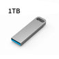 Lenovo Metal USB Adapter Flash Drive USB 3.0 128GB 256GB 512GB High Speed Metal Mini U Disk Pendrive 1TB 2TB Memory Stick