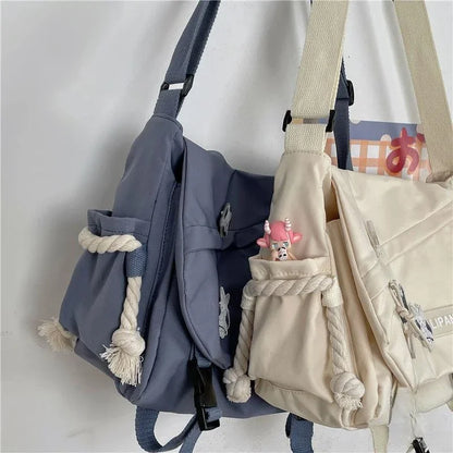 Popular Shoulder Bag Large Capacity Crossbody Bag Retro Workwear Postman Bags for Girls Handbags Fashion Casual rossbody Bags