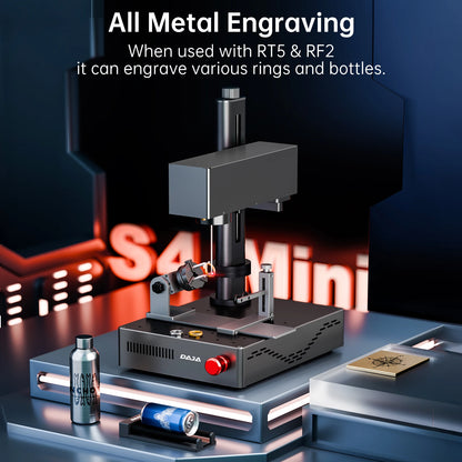 DAJA MINI Portable Fiber Laser Marking Machine High Precision Industrial Business 90*90mm for ALL Metal Jewelry Leather Acrylic