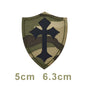 Cross Skull Finger Skeleton Tactical Clothes Vest Backpack Templar Knight Ride Bounty of Hunter Ranger Tags Magic Patch