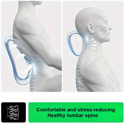 1pc Office gaming chair headrest and backrest neck pillow protect cervical spine and relieve stress