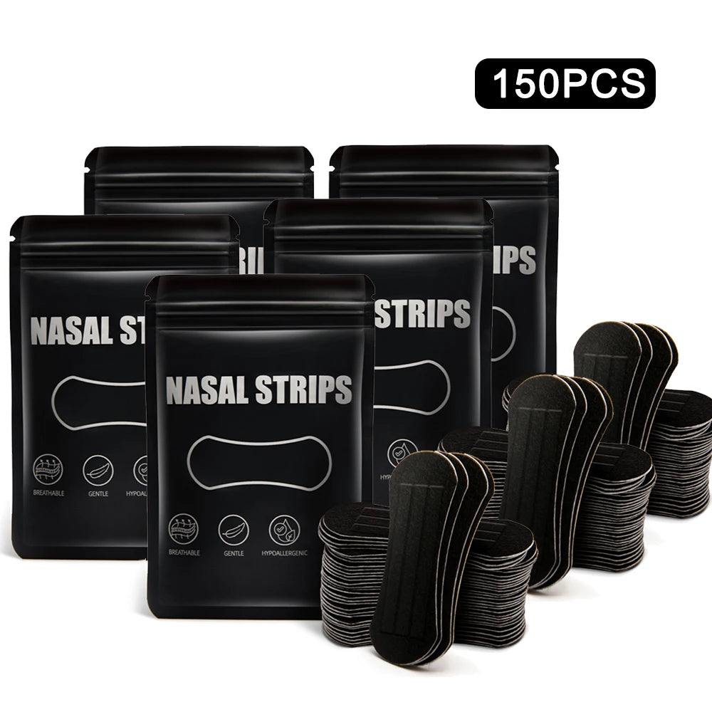 Nasal Strips for Snoring Nasal Patch Correction Physical Expansion Breathable Nasal Patch Better Sleep Anti-Snoring Nasal Strip
