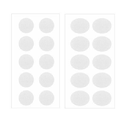 New-100Pcs Clear Invisible Earlobes Protective Stickers For Stretched Ear Lobes And Relieve Strain From Heavy Earrings