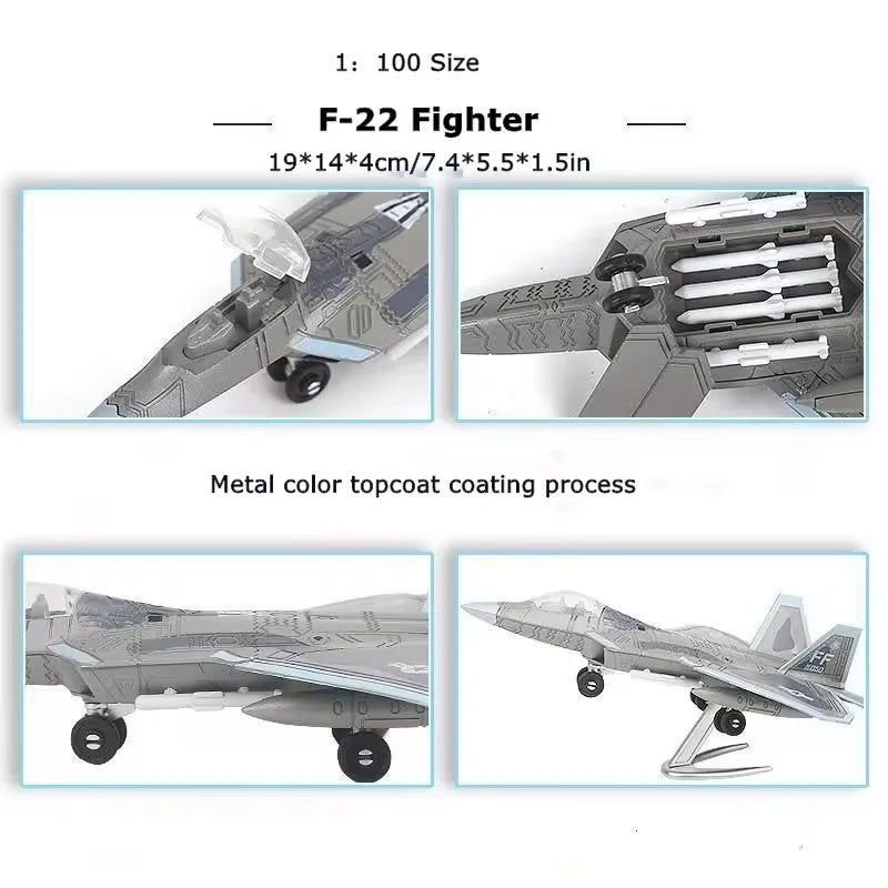 Model airplanes Child toy Military Series Building Blocks DIY kit F14 Tomcat J-35 Su35s Multi-Purpose Fighter T90 Main Battle