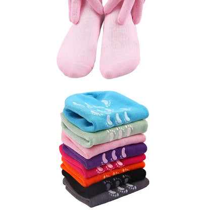 Reusable Silicone Moisturizing Mask Socks Exfoliating Anti Crack Protective Gloves Dry Dead Skin Remover Tools Hand Foot Care