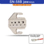 1 pcs Jaw (Width 4mm/SN Pliers) Powder Alloy For TAB 2.8 4.8 6.3 XH2.54 Plug Insulation Tube Terminal Tools Crimping Pliers