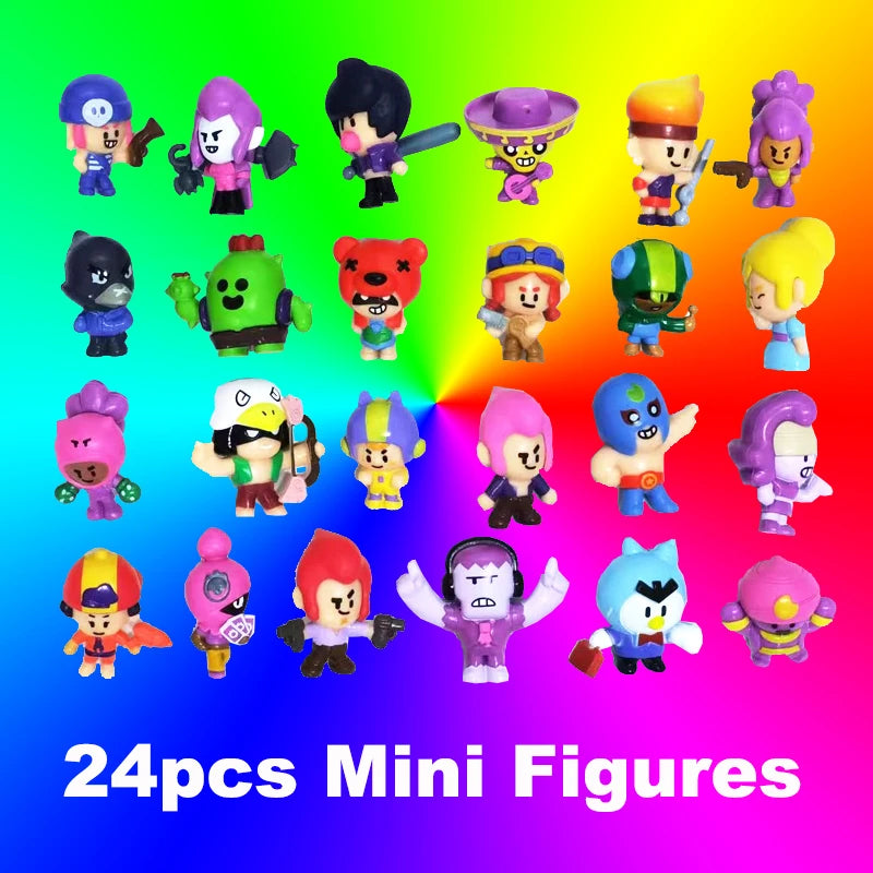Original Mini Model Game Anime Figures Decoration Cartoon Star-Player Fashion Cartoon Dolls Gifts Collectible Christmas