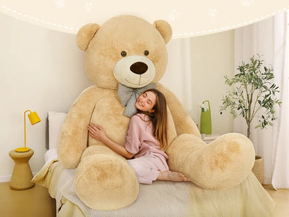 Giant Teddy Bear 10ft Stuffed Animal, Huge Jumbo Size 10 Feet Teddy Bear Plush, Charming and Fluffy Teddy Bear for Decorations