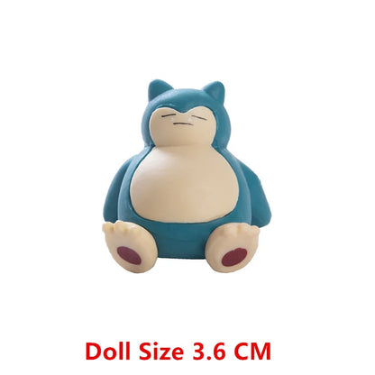 Pokemon Anime Action Figure Set - Pikachu Sun Elf Eevee Gengar Monsters Cartoon Model Toys Gift for Bulk Purchase
