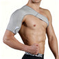 VBOSI Adjustable Compression Shoulder Support Brace Breathable Sports Shoulder Wrap for Men Women Gym Basketball Pain Relief Inj