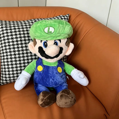 45CM Cute Gold Coin Bros Music Soothing Breathing Doll Cartoon Plush Toys Sleep Companion Toy Sound and Light Dolls Decor Gift