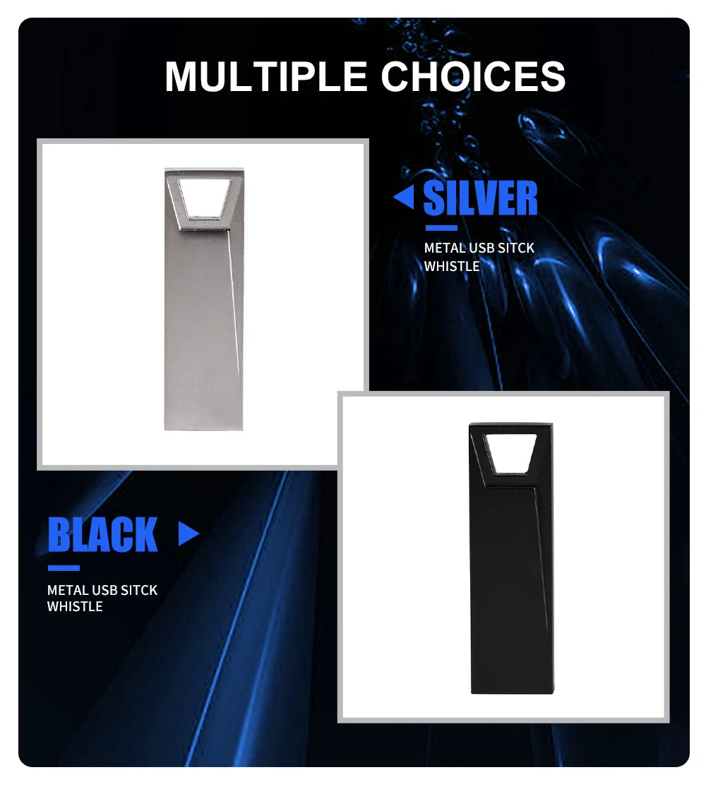 JASTER Metal USB Flash Drive 128GB Business Gift Memory Stick 64GB Free Key Chain Pen Drive 32GB Silver Flash Disk 16GB 8GB 4GB