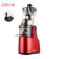 220V Automatic Juice Extractor Home Slag  Separation Ginger Fruit Vegetable Juice Extractor Multifunctional Fruit Slow Juicer