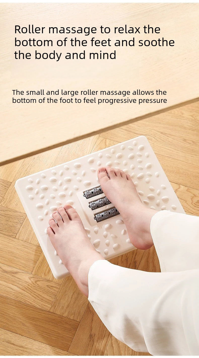 Ergonomic Rocking Under Desk Footrest Non Slip Adult Foot Rest Pedal for Office Home Under Desk Foot Stool
