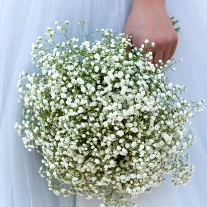 Artificial Plastics Gypsophila Flower Outdoor Garden Party Courtyard Home Vases Table Wedding Bridal Bouquet DIY Gifts Accessory