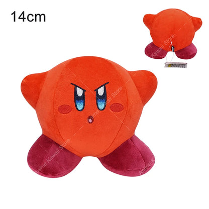 Cute Multicolor Kirby Plush Toy Kawaii Anime Star Kirby Sword Kirby Waddle Doo Elfilin Stuffed Doll Peluche Birthday Gifts