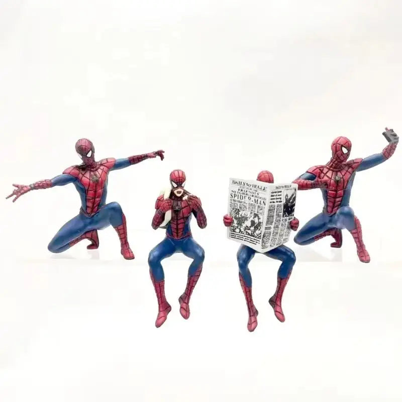 New In Stock Spider Man Static Statue China Replica 3-Inch Action Figure Model Desktop Ornaments Surprise Gifts For Fans