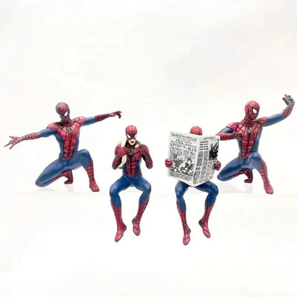New In Stock Spider Man Static Statue China Replica 3-Inch Action Figure Model Desktop Ornaments Surprise Gifts For Fans