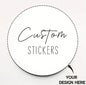 Custom Design Stickers for Any Occasion - Upload Logo/Photo to Create Personalized Decals, Event Decor & Gift Labels