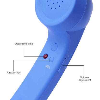 C-Type Telephones Handset Mobile Calls Receiver Type-C Plug Play Crystals Clear Calls Type C Adapter Mic Microphone Speaker