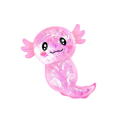 Squishy Maltose Axolotl Fidget Toys Soft Glitter Slow Rebound Anxiety Relief Squeeze Stress Ball ASMR Sensory Anti Stress Toy