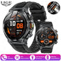 LIGE Nowy Smartwatch Męski 800 mAh Ultra Długa Żywotność Baterii Wodoodporny Zegarek Sportowy Outdoor Połączenia Bluetooth Wojskowy Smartwatch 2025