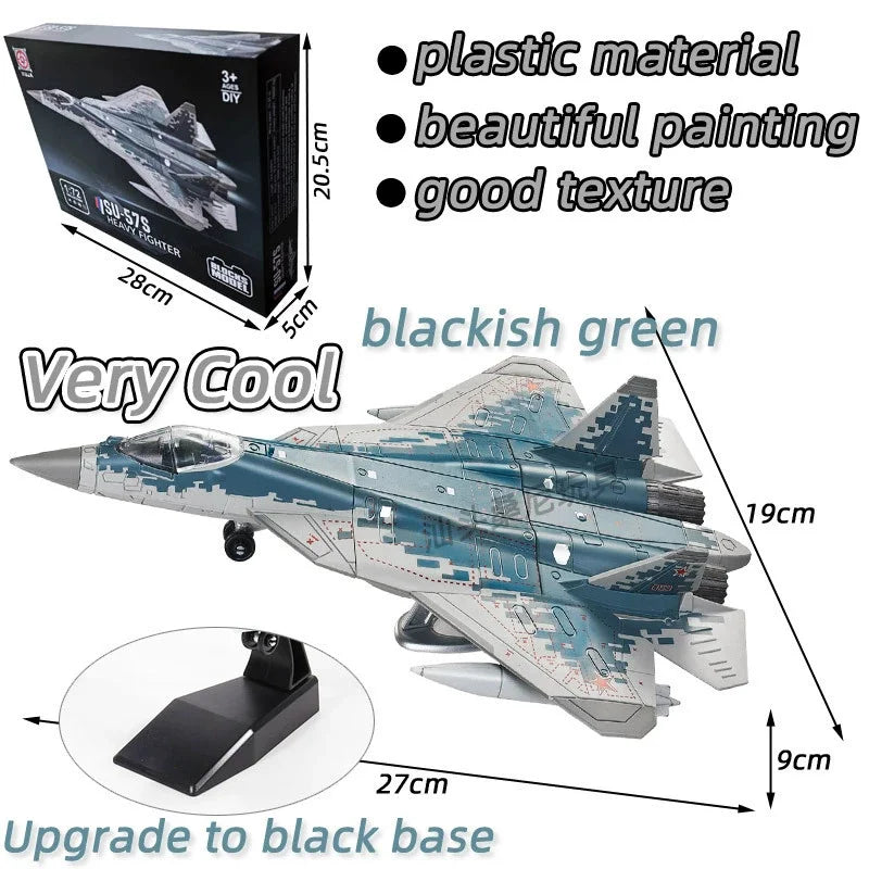Model airplanes Child toy Military Series Building Blocks DIY kit F14 Tomcat J-35 Su35s Multi-Purpose Fighter T90 Main Battle