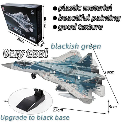 Model airplanes Child toy Military Series Building Blocks DIY kit F14 Tomcat J-35 Su35s Multi-Purpose Fighter T90 Main Battle