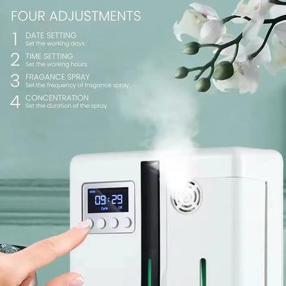 Bluetooth Smart Aroma Diffuser Hotels Air Freshener Flavoring Diffuser Coverage 300m³ Electric Smell For Home Smell Distributor