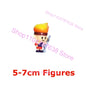 Original Mini Star-Player Anime Figures Fashion Decoration Cartoon Heroes Model Cotton Dolls Christmas Gifts Collectible